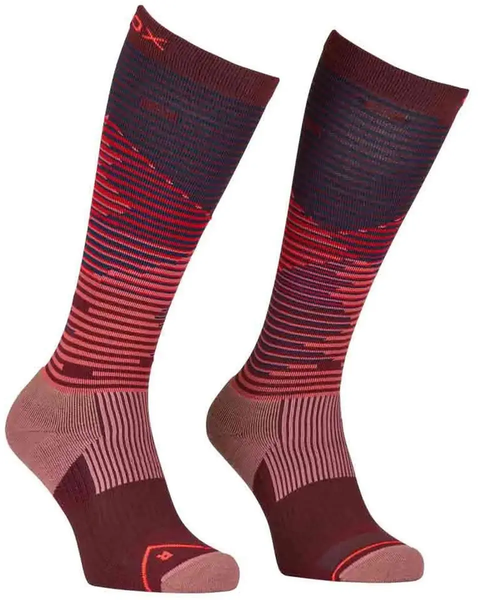 Ortovox All Mountain Lange Sokken Rood EU 42-44 Vrouw