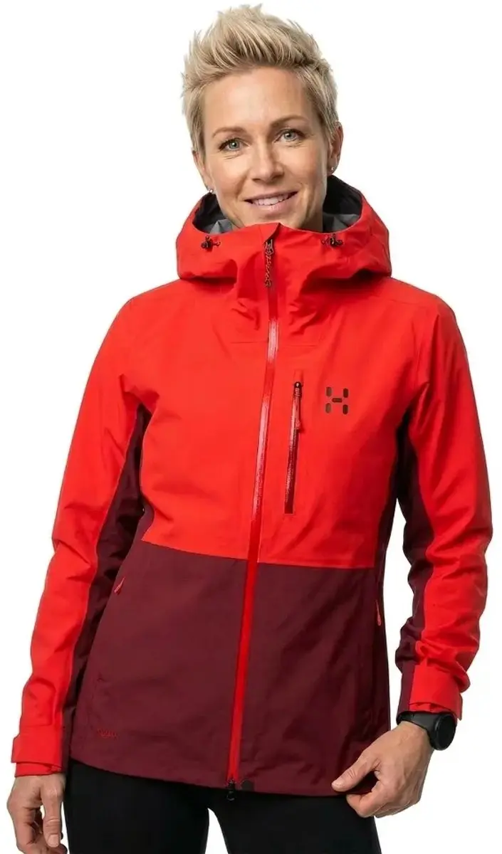 Haglofs Alper Proof Jas Rood L Vrouw