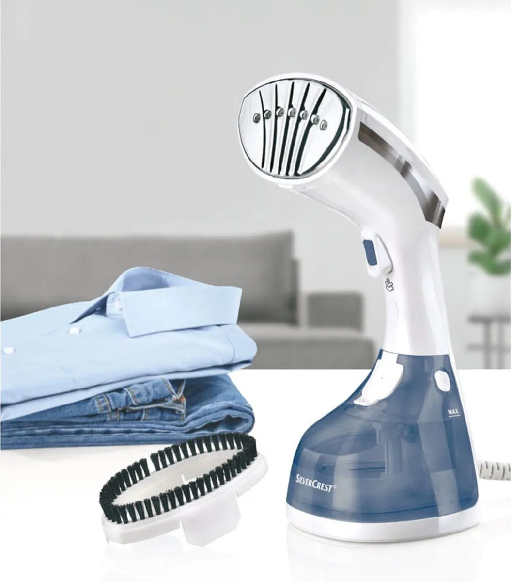 Silvercrest Stoomborstel 1400W - 250ml - Wit/Blauw