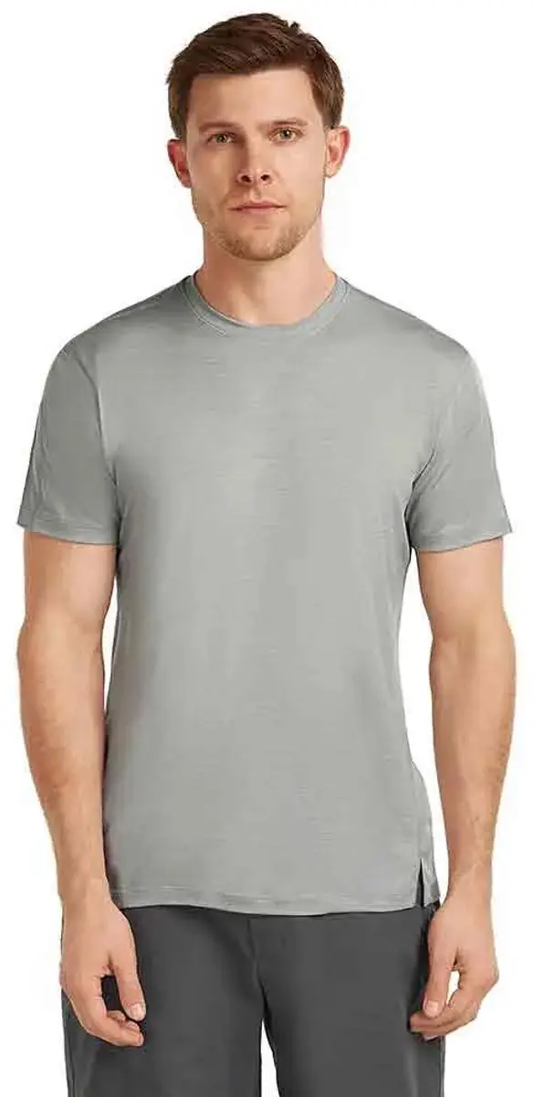 Icebreaker 150 Merinofine™ Ace T-shirt Met Korte Mouwen Grijs S Man