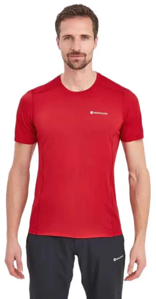 Montane Dart Lite T-shirt Met Korte Mouwen Rood L Man