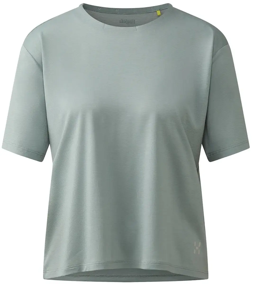 Haglofs L.i.m Delta Crop T-shirt Met Korte Mouwen Groen S Vrouw