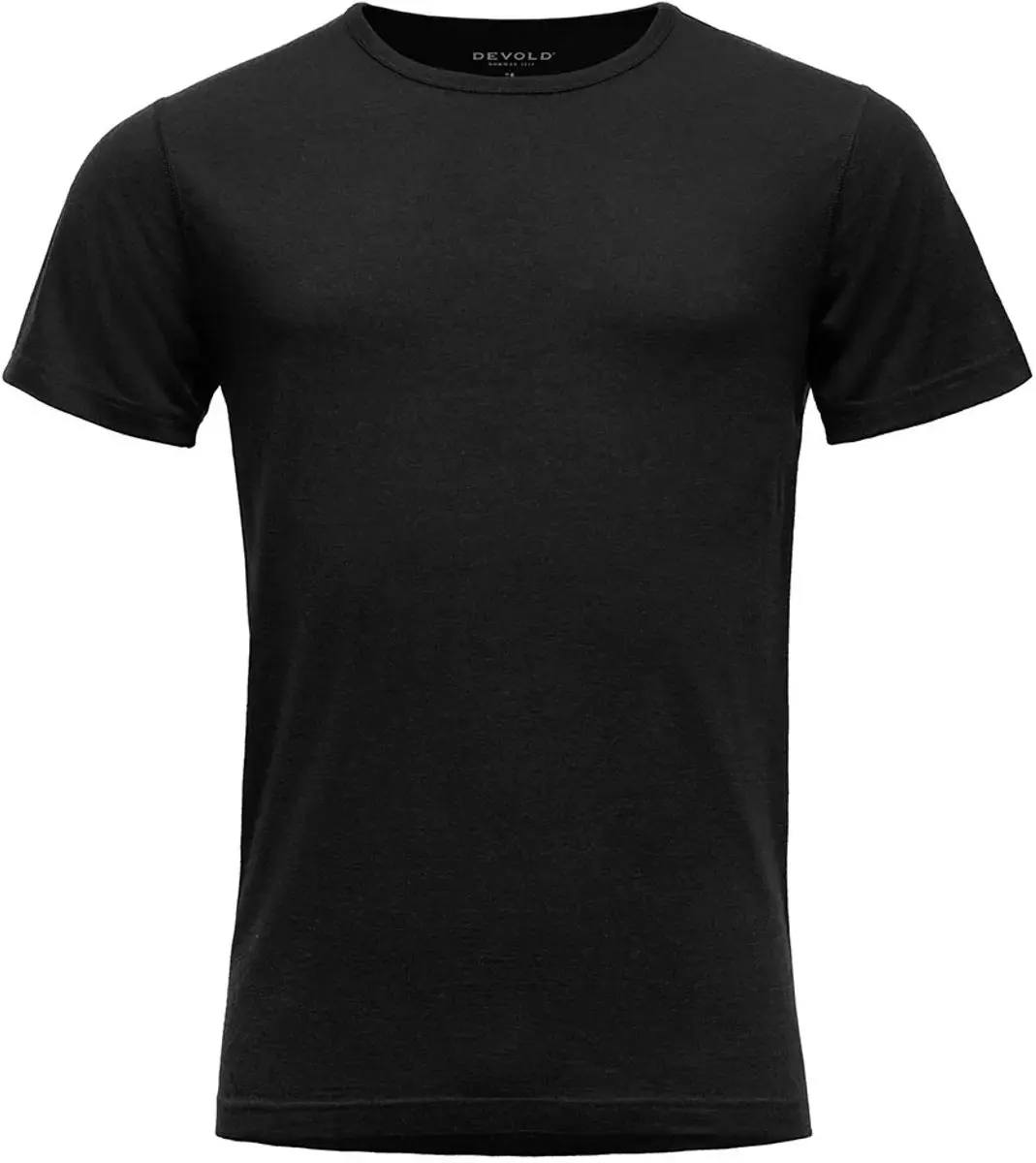Devold Of Norway Breeze Plus Merino 200 T-shirt Met Korte Mouwen Zwart XL Man