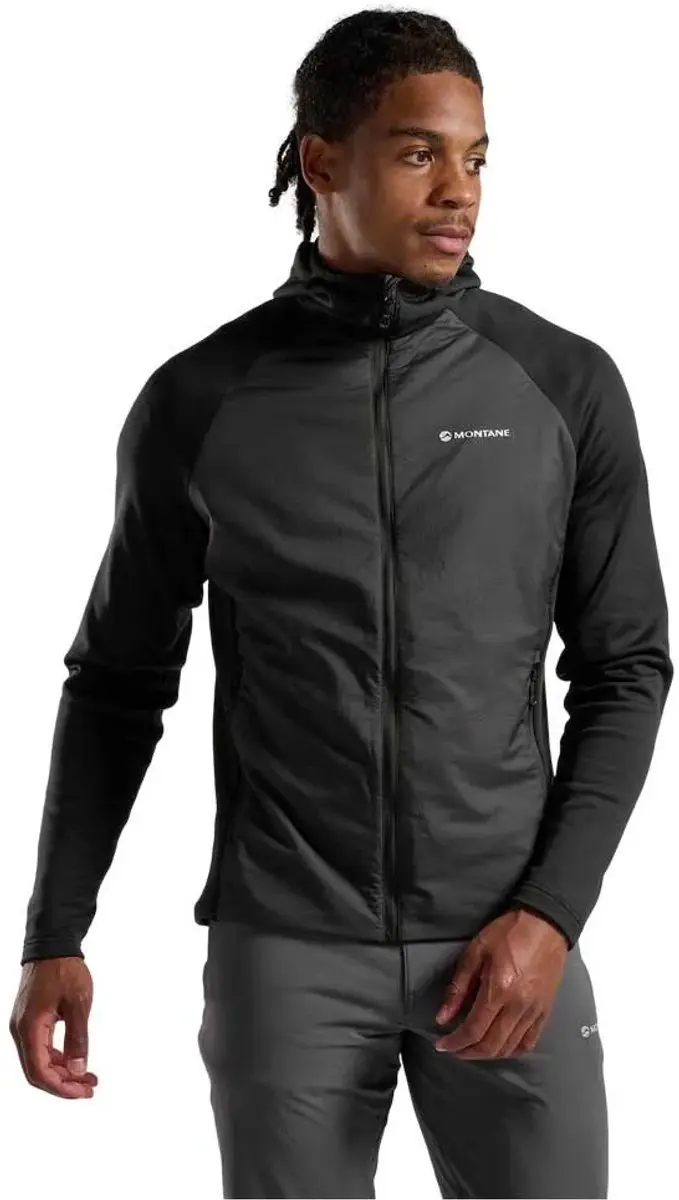 Montane Sirocco Lite Sweatshirt Met Rits Zwart XL Man