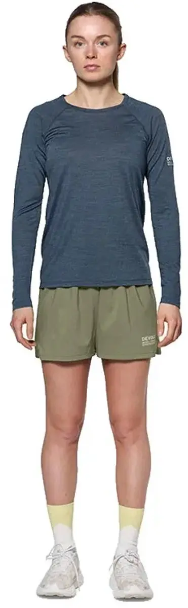 Devold Of Norway Endurance Merino 130 T-shirt Met Lange Mouwen Blauw S Vrouw