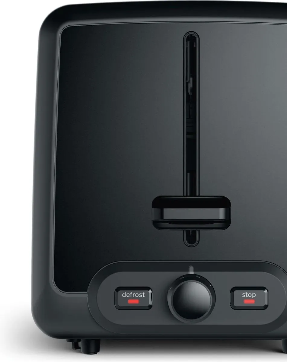 Bosch TAT4P429 DesignLine Broodrooster - 2 Sandwiches - 970W - Koper