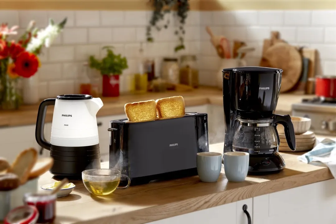 Philips HD2590/90 Broodrooster - 2 Sandwiches - 1030W - Zwart