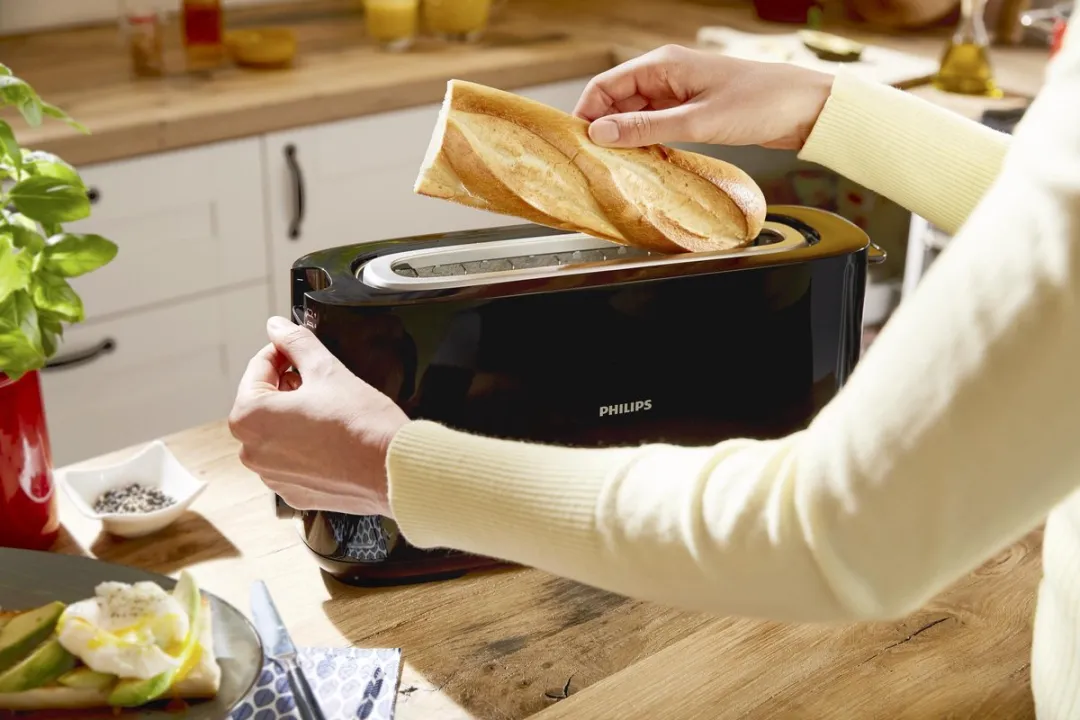 Philips HD2590/90 Broodrooster - 2 Sandwiches - 1030W - Zwart