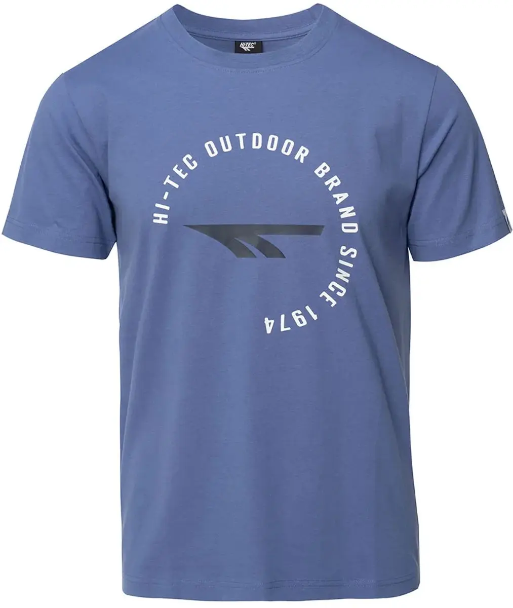 Hi-tec Olen T-shirt Met Korte Mouwen Blauw 3XL Man
