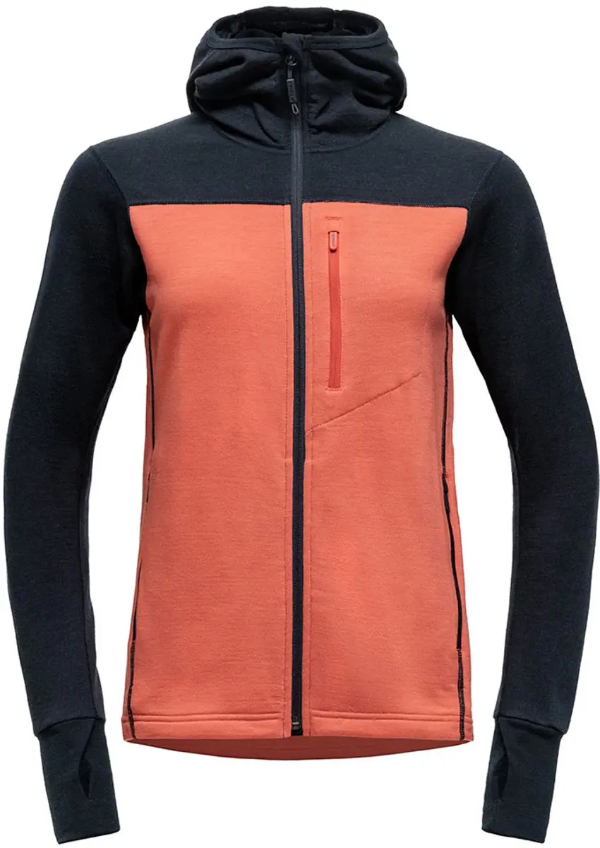 Devold Of Norway Explorer Merino Jas Rood M Vrouw