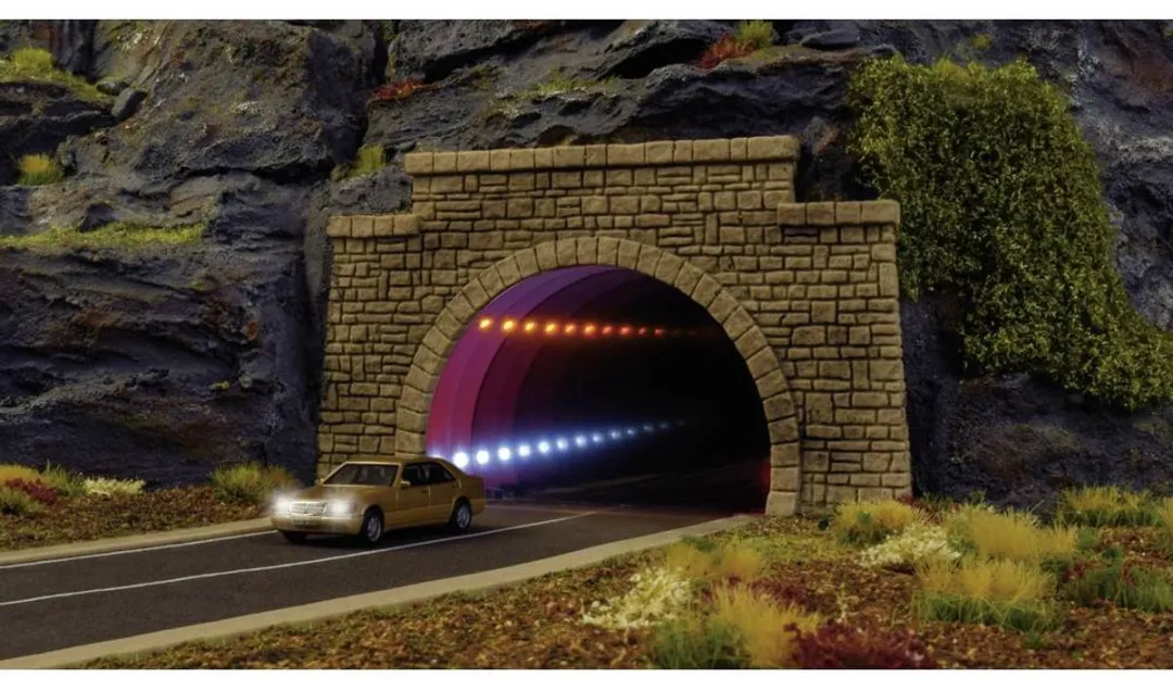 Viessmann Modelltechnik 5097 H0 Tunnelportaal voor wegverkeer Bouwpakket