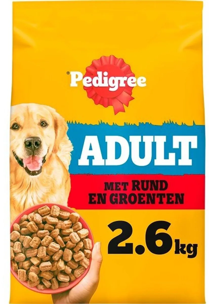 Pedigree Adult Rund Groente Hondenvoer 2,6 kg