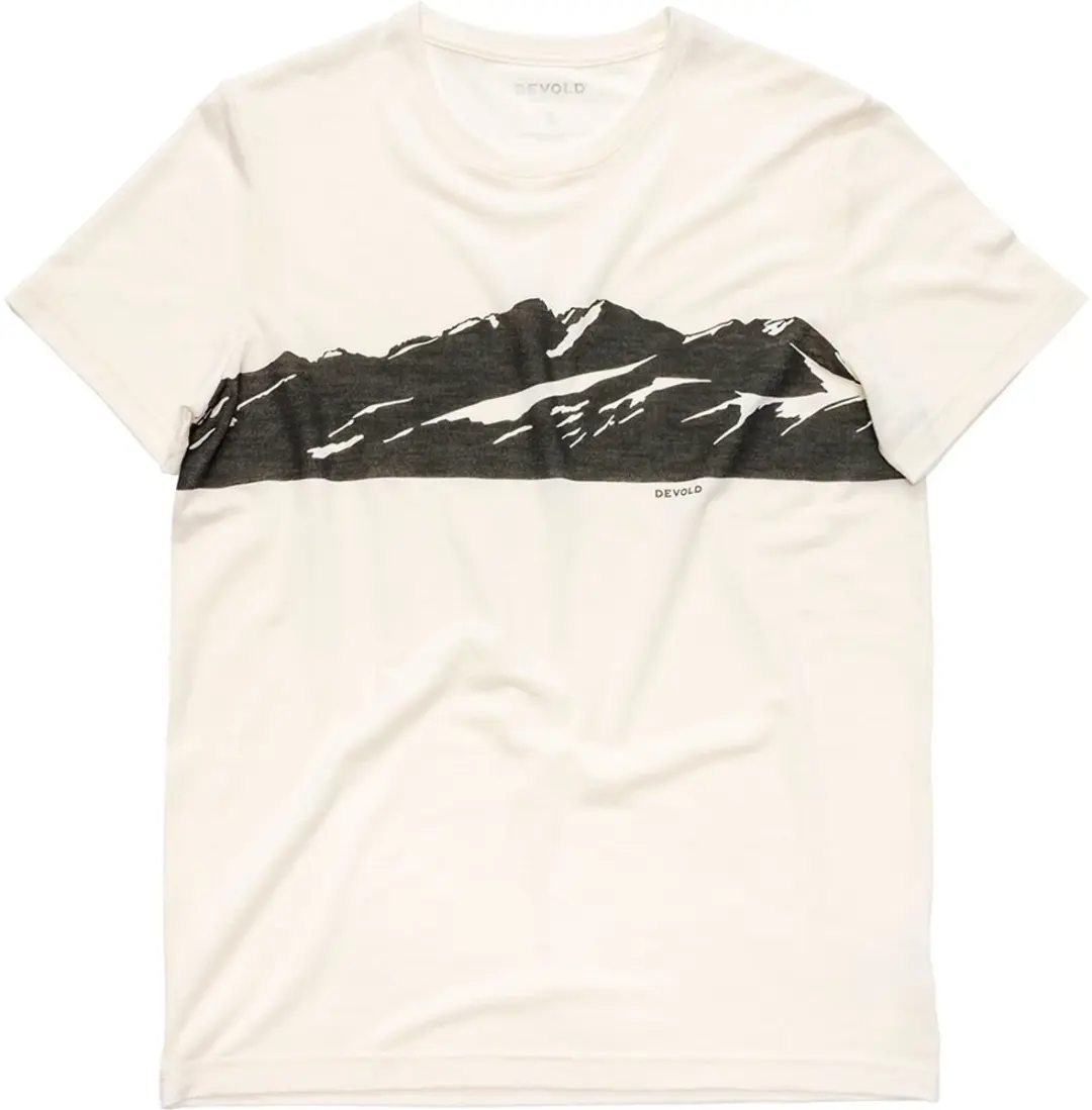 Devold Of Norway View T-shirt Met Korte Mouwen Wit XL Man