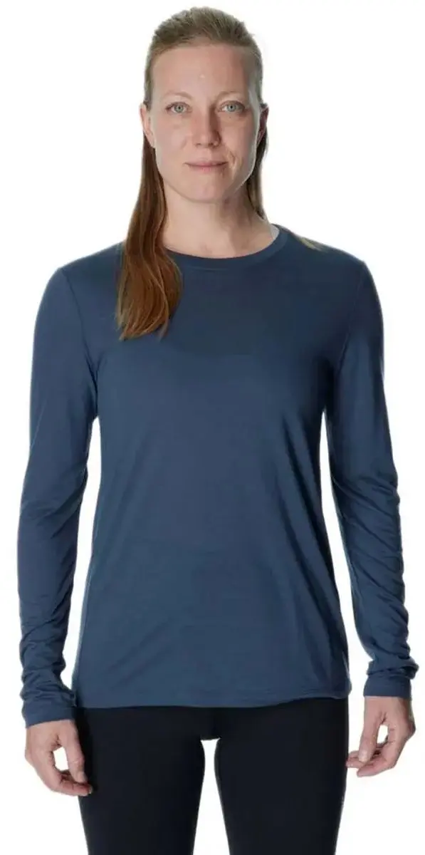 Houdini Tree T-shirt Met Lange Mouwen Blauw S Vrouw