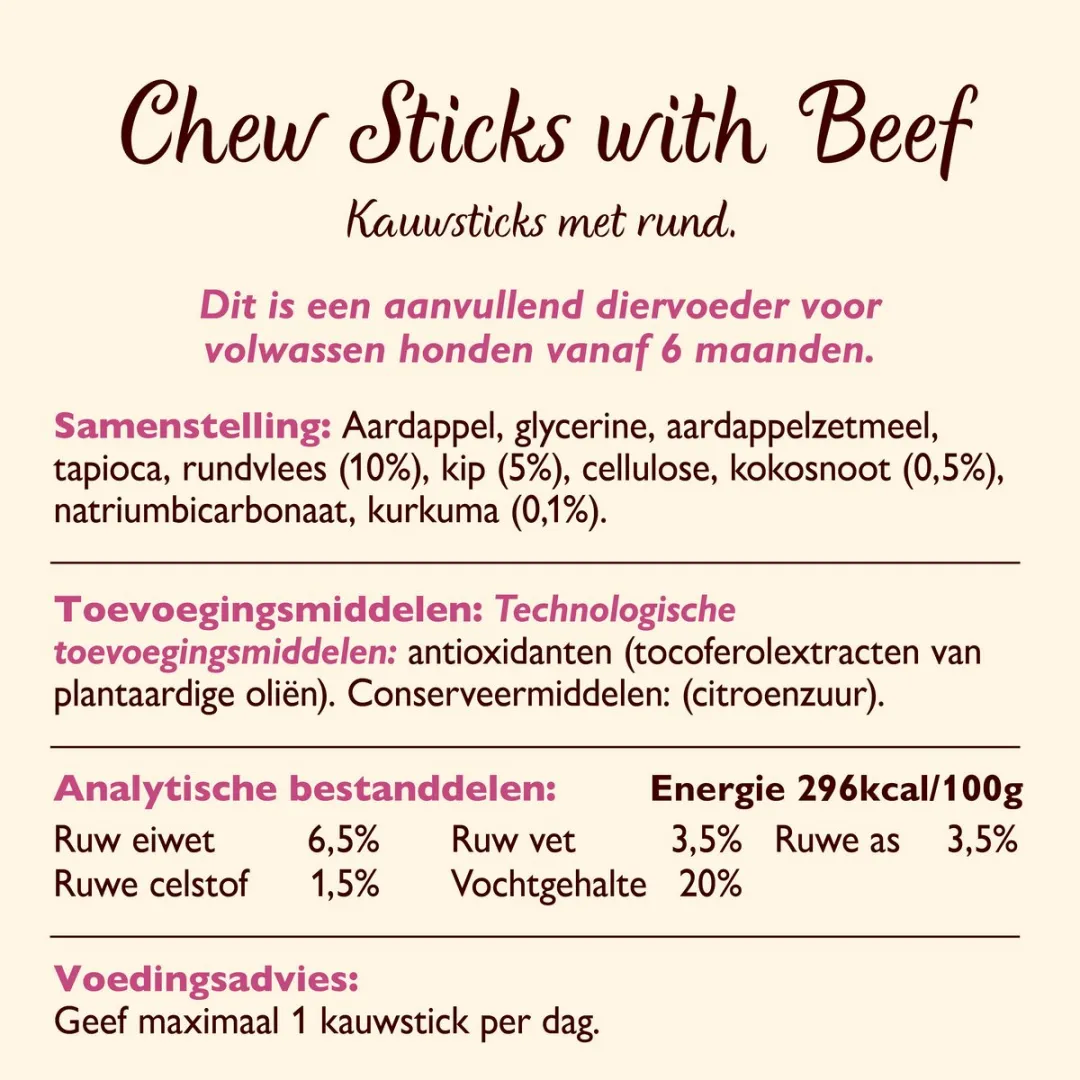 Lily's Kitchen Chew Sticks Rund - 10x120g