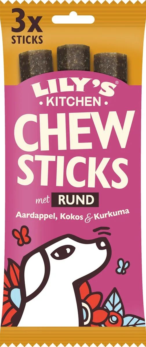 Lily's Kitchen Chew Sticks Rund - 10x120g