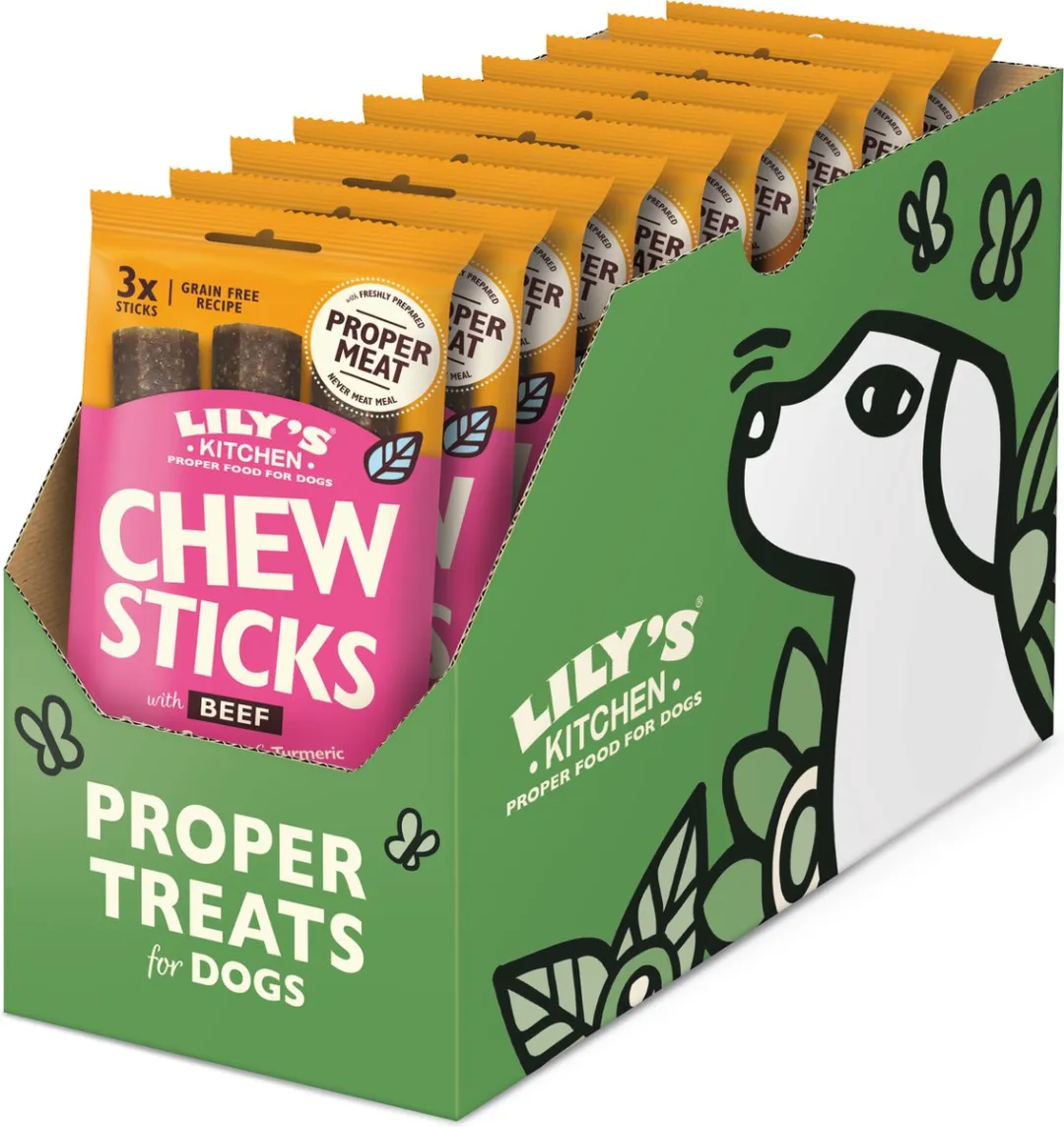 Lily's Kitchen Chew Sticks Rund - 10x120g