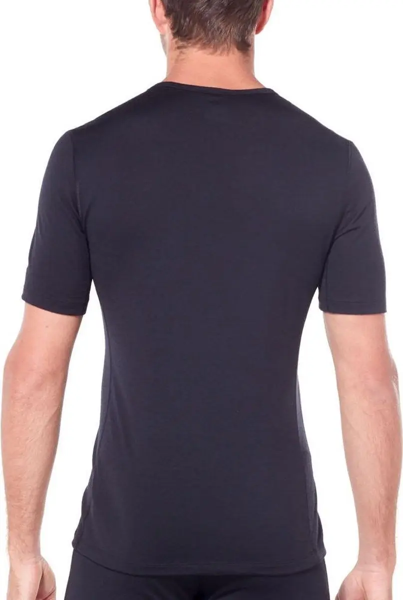 Icebreaker 200 Oasis Thermoshirt Heren - Zwart - S - afbeelding 5 van 6