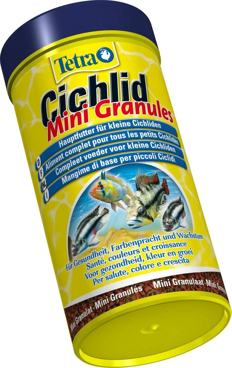 Tetra Cichlid Mini Granules Vissenvoer 250ml