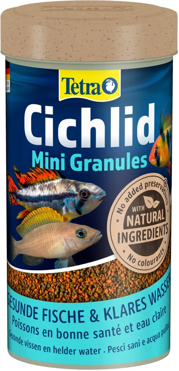 Tetra Cichlid Mini Granules Vissenvoer 250ml - afbeelding 6 van 6