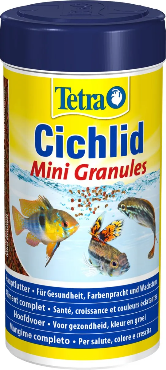 Tetra Cichlid Mini Granules Vissenvoer 250ml