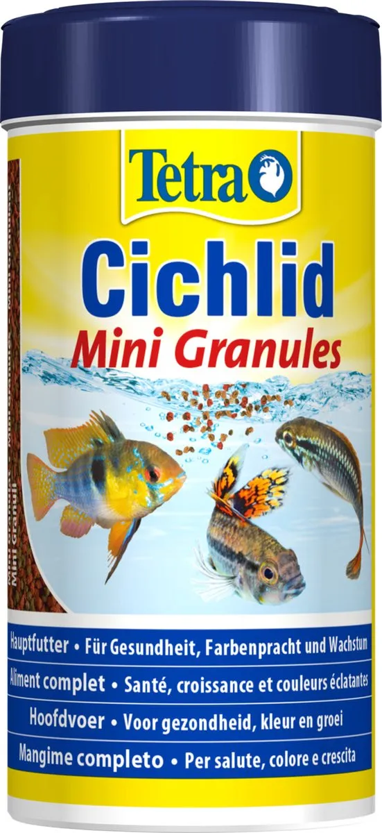 Tetra Cichlid Mini Granules Vissenvoer 250ml