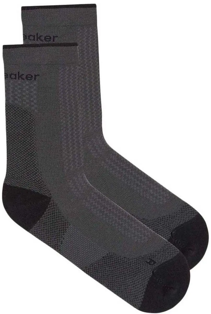Icebreaker Merino Hike+ Ultralight Crew Sokken Grijs EU 38-40 Vrouw