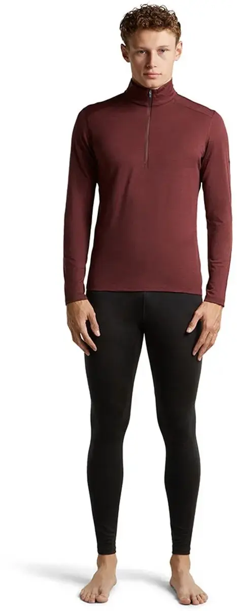 Icebreaker 200 Oasis Half Zip Heren T-shirt - afbeelding 4 van 4
