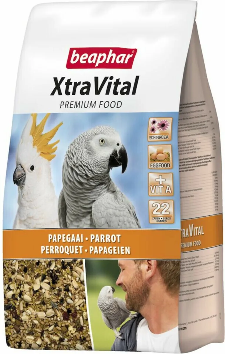 Beaphar XtraVital Papegaaienvoer 3x3kg