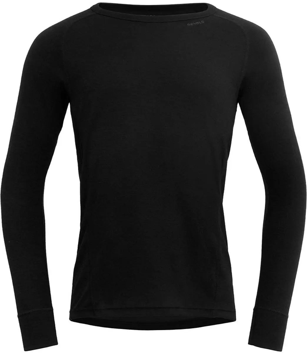 Devold Of Norway Duo Active Merino 205 T-shirt Met Lange Mouwen Zwart M Man