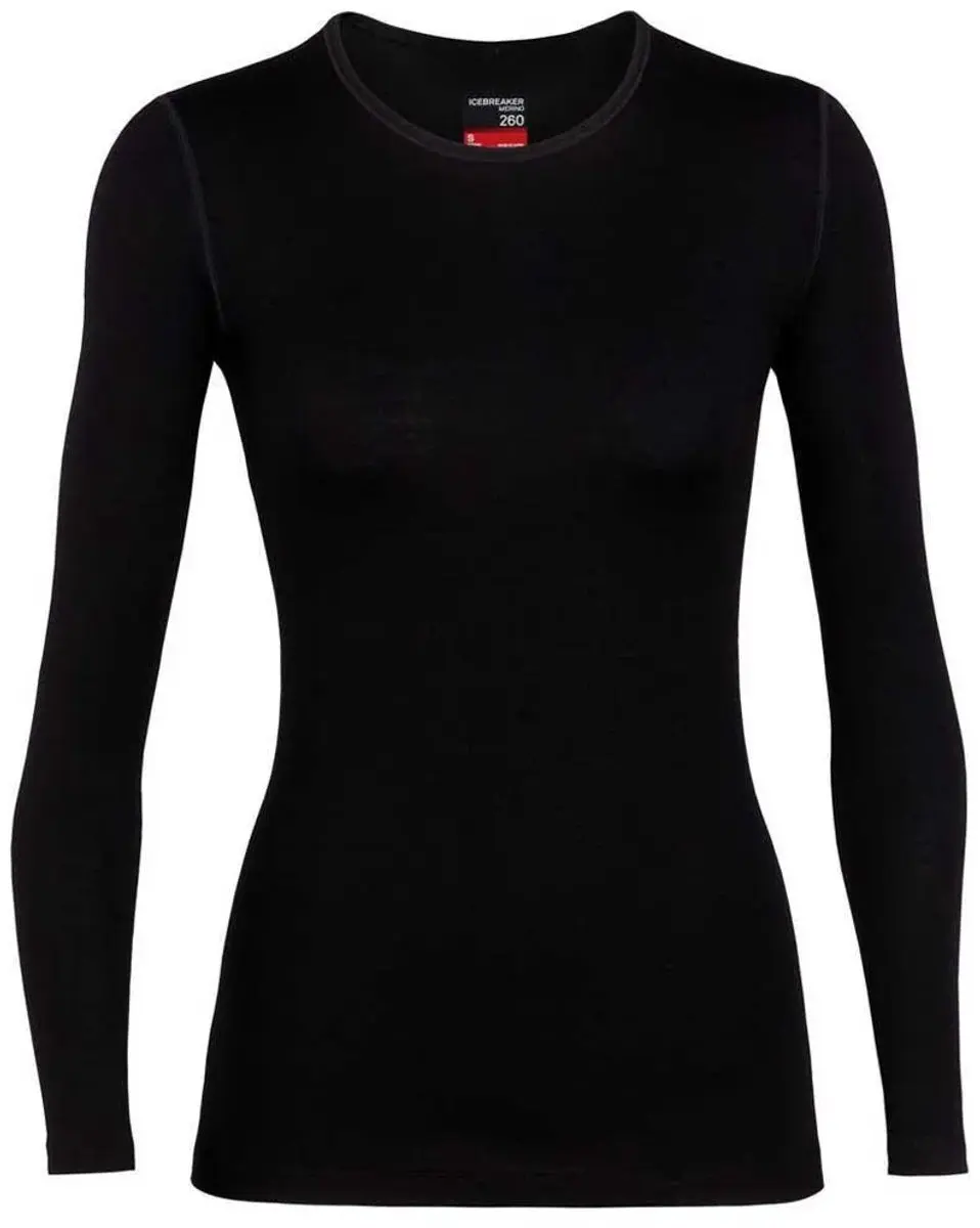 Icebreaker 260 Tech Long Sleeve Crewe Dames - afbeelding 3 van 6