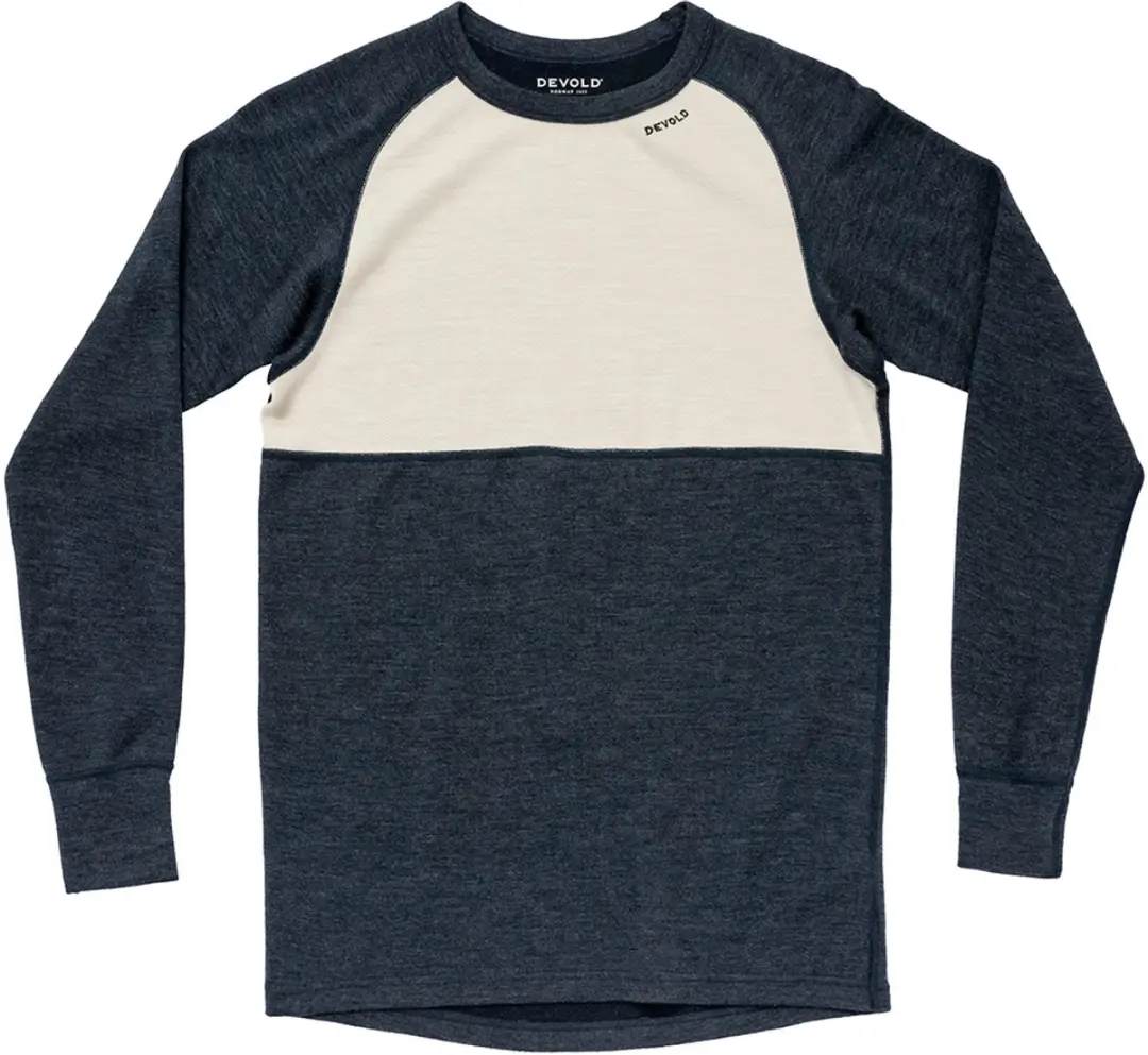 Devold Of Norway Expedition Merino Silk T-shirt Met Lange Mouwen Blauw XL Man