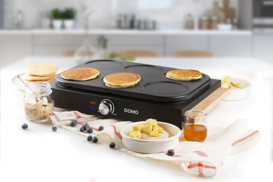 Domo DO8717PN Pannenkoekenmaker 1000W - 6 Personen