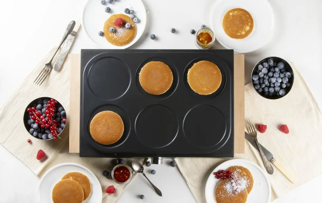 Domo DO8717PN Pannenkoekenmaker 1000W - 6 Personen - afbeelding 6 van 6