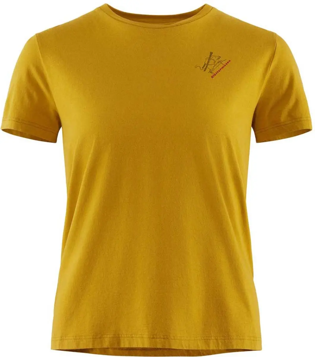 KlÄttermusen Runa Endeavour T-shirt Met Korte Mouwen Geel 2XS Vrouw