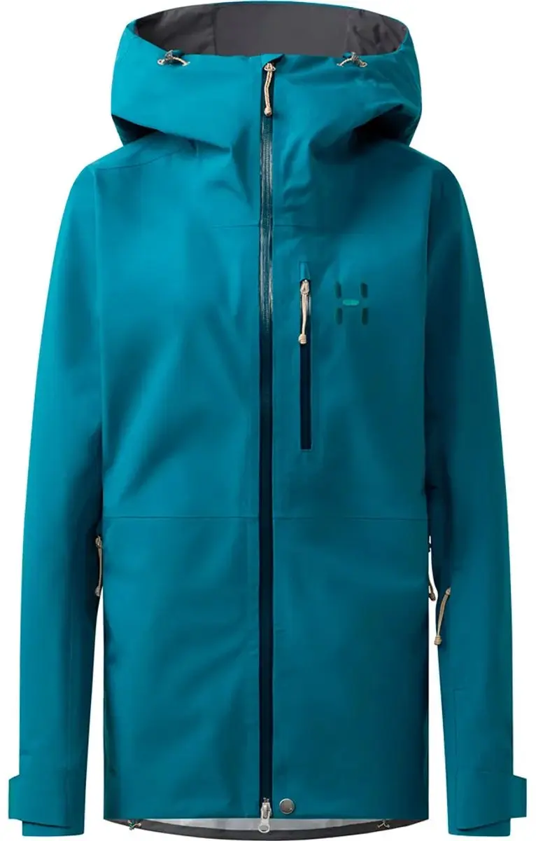 Haglöfs Alper Proof Dames Ski Jas - Deep Teal - L - afbeelding 3 van 3
