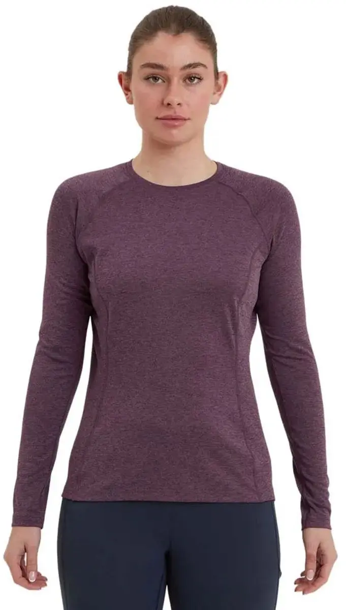Montane Dart T-shirt Met Lange Mouwen Paars M Vrouw