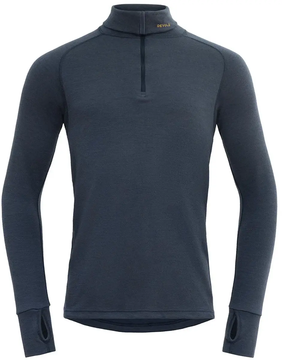 Devold Of Norway Expedition Merino 235 Half Rits Lange Mouw T-shirt Zwart 2XL Ma