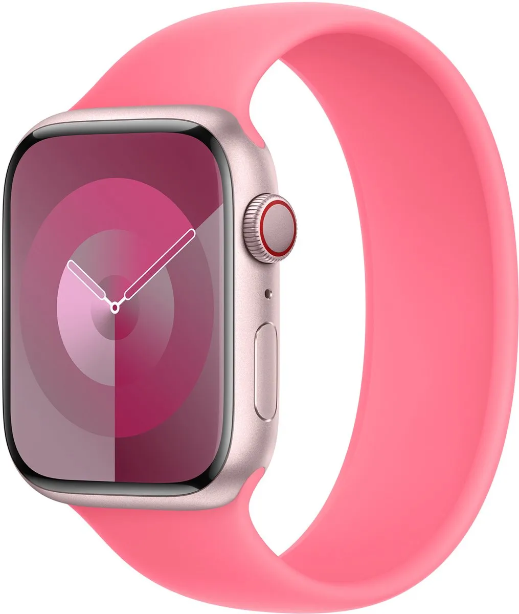 Apple Siliconen Solobandje Pink