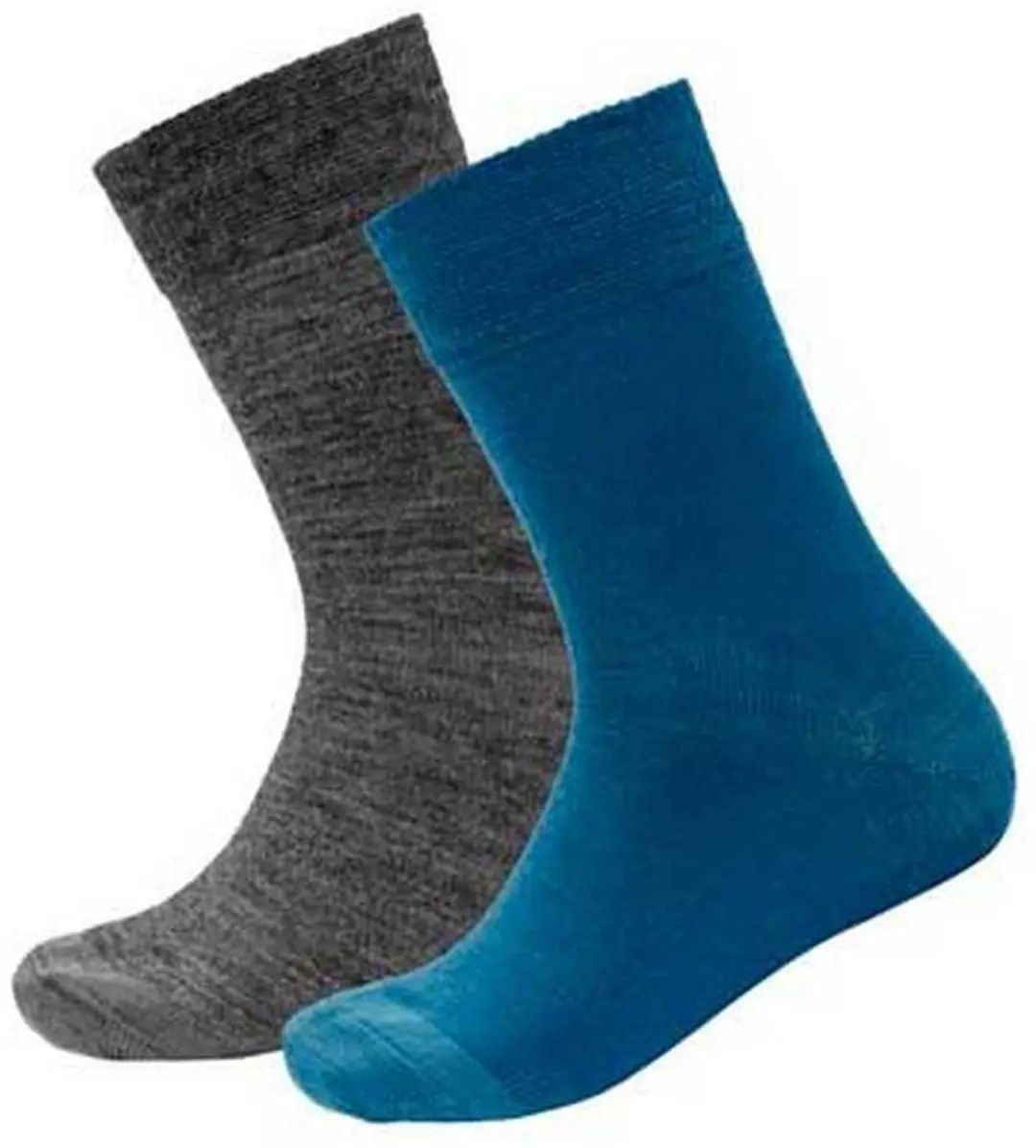 Devold Of Norway Daily Merino Light Lange Sokken 2 Paren Blauw,Grijs EU 28-30 Ki