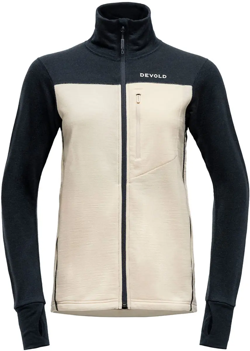 Devold Of Norway Explorer Merino Jas Beige XS Vrouw