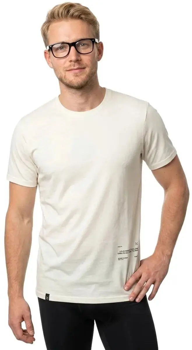 Haglofs Outsiders Graphic T-shirt Met Korte Mouwen Wit L Man