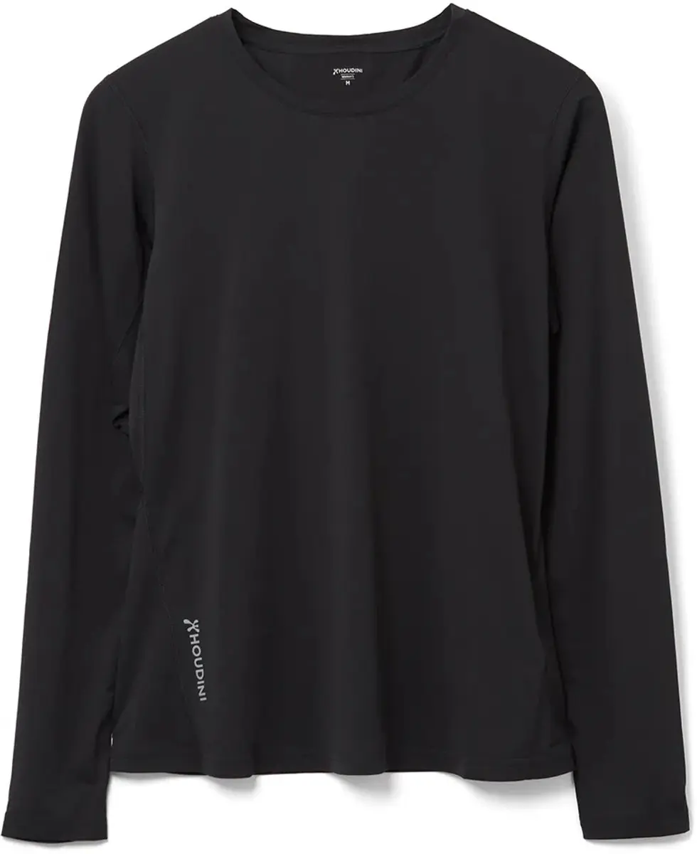 Houdini Pace Air T-shirt Met Lange Mouwen Zwart S Vrouw
