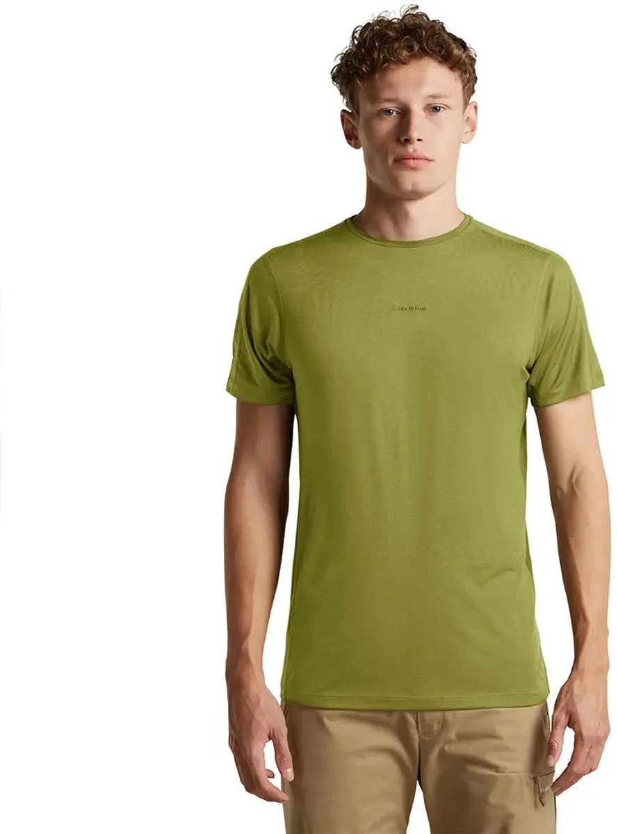 Icebreaker 125 Cl Sphe Block T-shirt Met Korte Mouwen Groen S Man