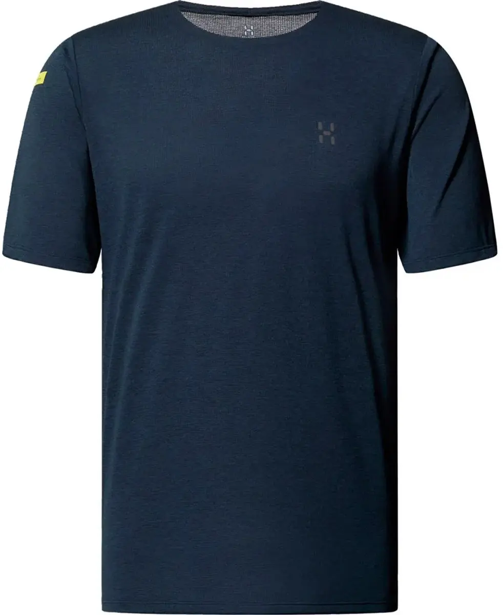 Haglofs L.i.m Ridge T-shirt Met Korte Mouwen Blauw S Man