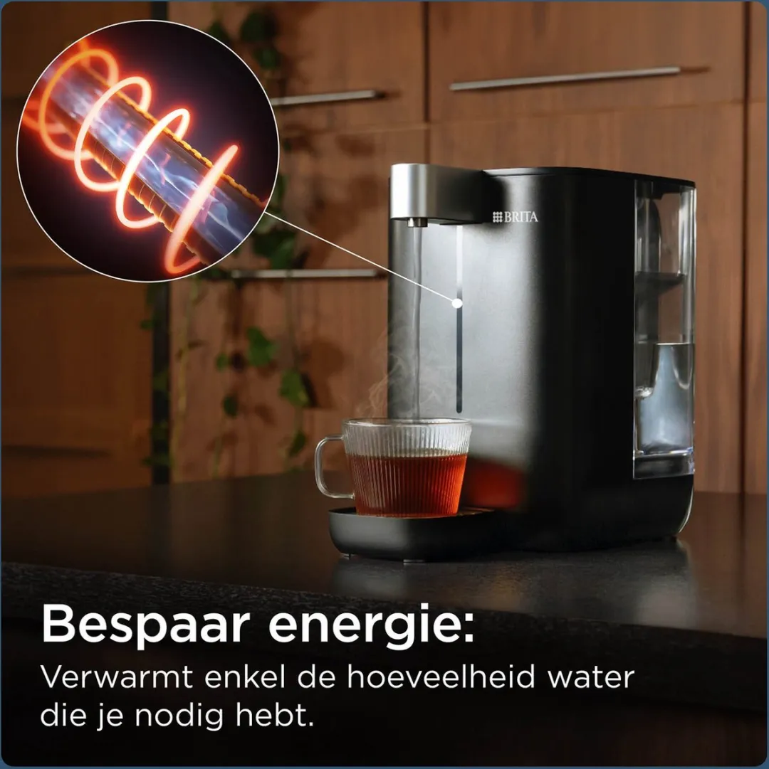 BRITA Cube UVC MXPro Waterdispenser & Theemachine - 4L - Zwart - afbeelding 6 van 6