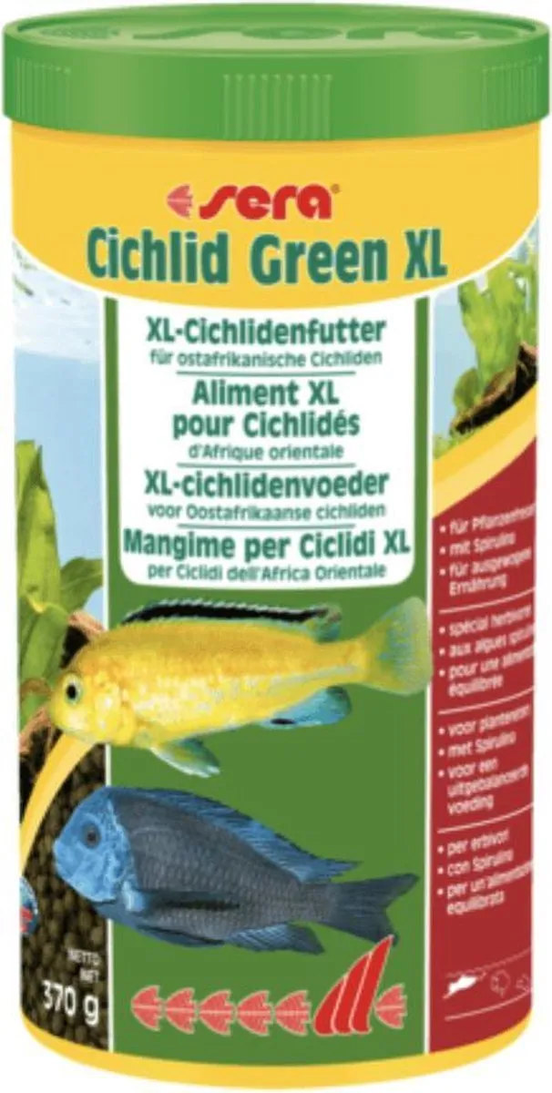 Sera Cichlid Green XL Voer 0.4l