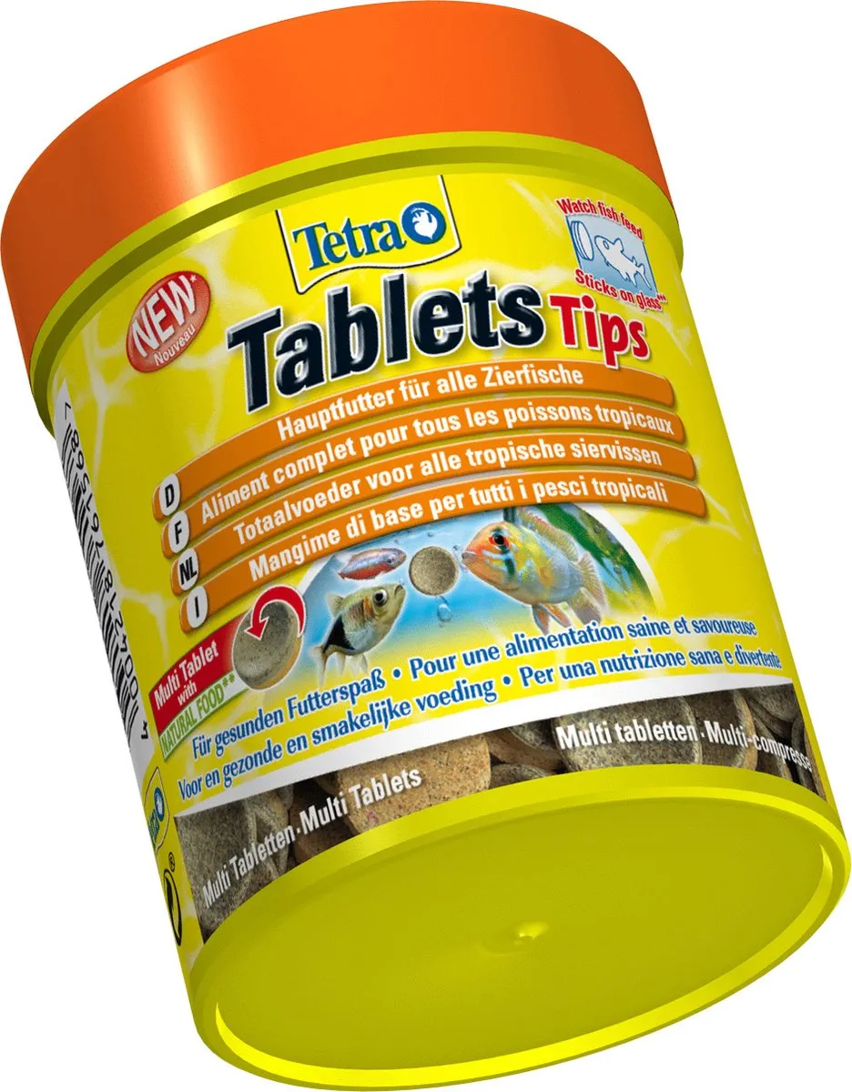 Tetra Tablets Tips Vissenvoer - 165 Stuks