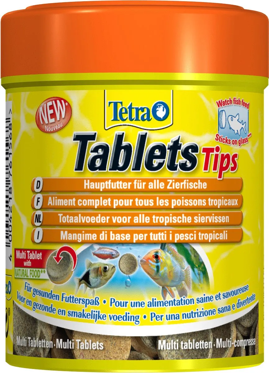 Tetra Tablets Tips Vissenvoer - 165 Stuks