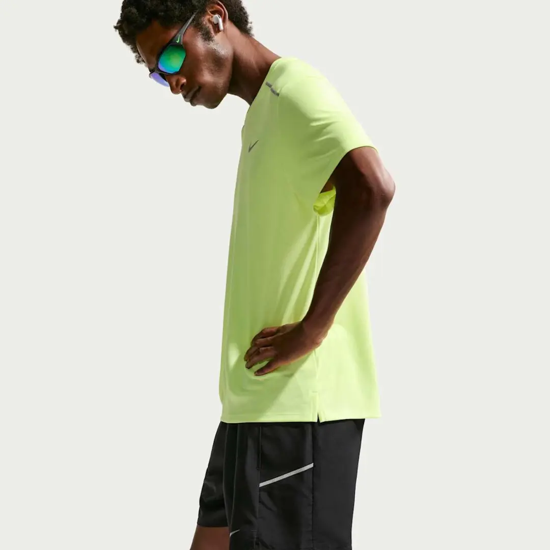 Nike Dri-FIT Miler 5'' 2-in-1 Hardloopshort - Zwart - Maat XL - Heren - afbeelding 3 van 3